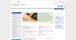 Desktop Screenshot of liverpoollawsociety.org.uk